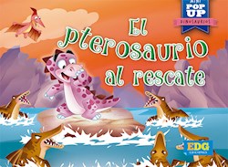 Papel Mini Pop Up - El Pterosaurio Al Rescate