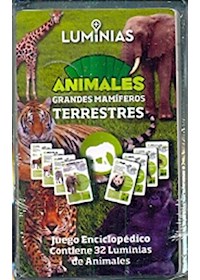 Papel Animales- Grandes Mamiferos Terrestres (Juego Enciclopedico) ( Cartas Luminias)