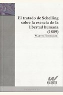 Papel EL TRATADO DE SCHELLING SOBRE LA ESENCIA DE LA LIBERTAD HUMANA (1809)