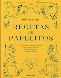 Libro Recetas En Papelitos