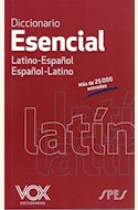 Papel DICCIONARIO VOX ESENCIAL LATINO ESPAÑOL - ESPAÑOL LATINO