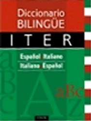 Papel Diccionario Bilingüe Iter Italiano Español