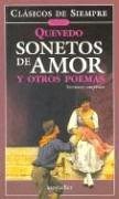 Papel Sonetos De Amor Y Otros Poemas Quevedo