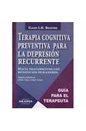 Papel Terapia Cognitiva Preventiva Para La Depresion Recurrente