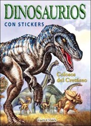 Papel Dinosaurios Con Stickers Colosos Del Cretace