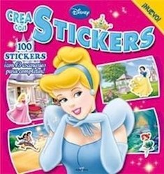 Papel Crea Con Stickers Disney Escenarios