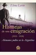 Papel HISTORIAS DE UNA EMIGRACION (1933-1939)