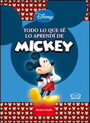Papel Todo Lo Que Se Lo Aprendi De Mickey