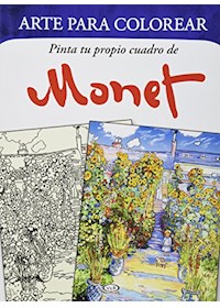 Papel Arte Para Colorear - Monet