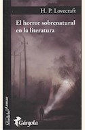 Papel EL HORROR SOBRENATURAL EN LA LITERATURA