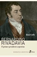 Papel BERNARDINO RIVADAVIA