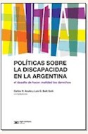 Papel POLITICAS SOBRE LA DISCAPACIDAD EN LA ARGENTINA