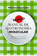 Papel NUEVO MANUAL DE GASTRONOMIA MOLECULAR