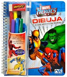 Papel Dibuja A Los Heroes De Marvel