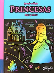 Papel Aprende A Dibujar Princesas Raspa Y Colorea