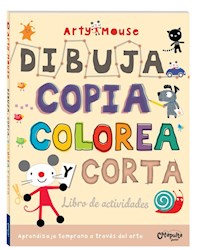 Papel Arty Mouse Dibuja Copia Colorea Y Corta