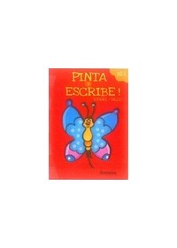 Papel Mariposa Pinta Y Escribe Español- Inglés