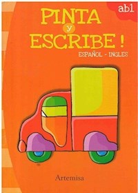 Papel Camión Pinta Y Escribe Español- Inglés