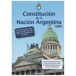Papel Constitucion De La Nacion Argentina 1994