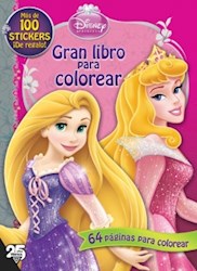 Papel Gran Libro Para Colorear Disney Princesa
