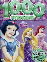 Papel 100 Stickers Disney Princesa