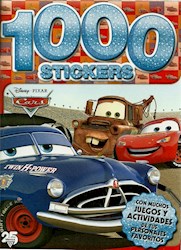 Papel 100 Stickers Disney Cars
