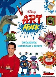 Papel Art Attack 4 Dinosaurios Monstruos Y Robots