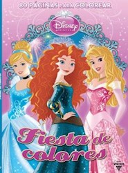 Papel Disney Princesas Fiesta De Colores