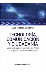  Tecnología, comunicación y ciudadanía