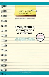 Tesis, tesinas, monografías e informes