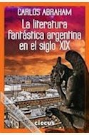 Papel LA LITERATURA FANTASTICA ARGENTINA EN EL SIGLO XIX