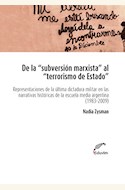 Papel DE LA SUBVERSION MARXISTA AL TERRORISMO DE ESTADO