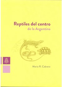 Papel Reptiles Del Centro De La Argentina