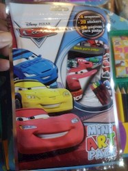 Papel Cars 2 Stickers Y Juegos Revista