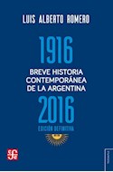 Papel BREVE HISTORIA CONTEMPORANEA DE LA ARGENTINA
