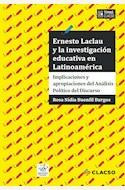 Papel ERNESTO LACLAU Y LA INVESTIGACIÓN EDUCATIVA EN LATINOAMÉRICA