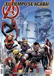 Papel Avengers - El Tiempo Se Acaba
