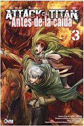 Papel Attack On Titan, Antes De La Caida Vol.3