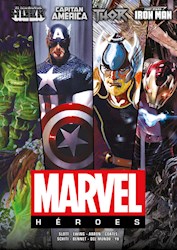 Papel Marvel Heroes Vol.1 -Hulk-Capitan America-Thor-Iron Man