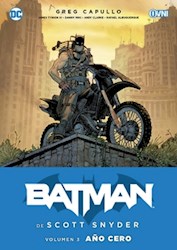 Papel Batman De Scott Snyder Vol.3 Batman Año Cero