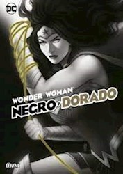 Papel Wonder Woman, Negro Y Dorado