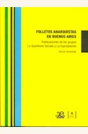 Papel FOLLETOS ANARQUISTAS EN BUENOS AIRES (EDICION FACSIMILAR)