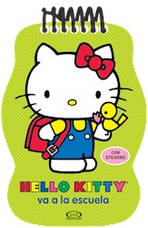 Papel Hello Kitty Va A La Escuela - Con Stickers
