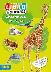Papel Animales Salvajes Libro De Stickers