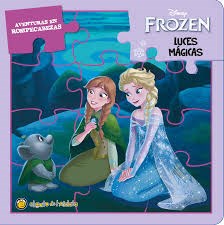 Papel Frozen: Luces Magicas (Aventuras En Rompecabezas)
