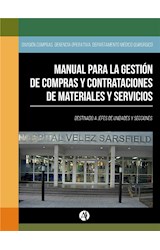  Manual para la gestión de compras y contrataciones de materiales y servicios