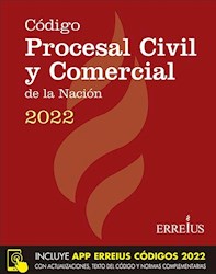 Libro Codigo Procesal Civil Y Comercial Nacion 2022 ( Rustica )