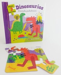 Papel Dinosaurios Con 3 Rompecabezas
