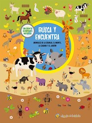 Papel Busca Y Encuentra - Animales De La Granja, El Monte, La Sabana Y El Jardin