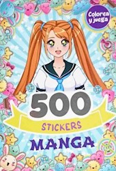 Libro 500 Stickers Manga